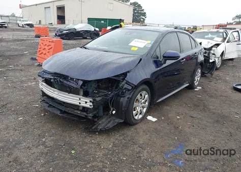 2020 Toyota Corolla Le from USA, damaged, VIN JTDEPRAE6LJ058578